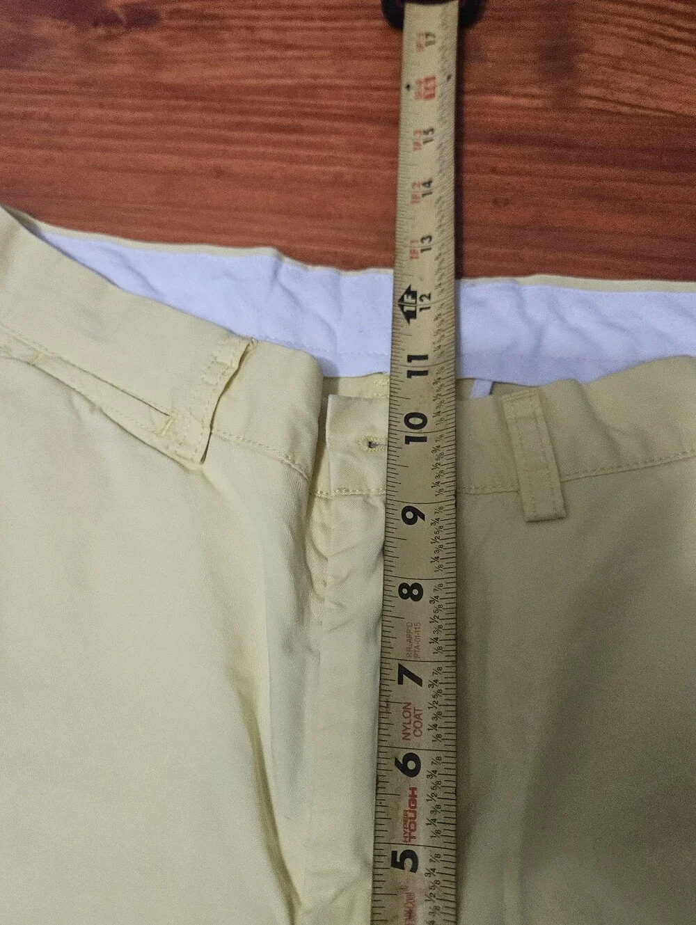 Polo Ralph Lauren Yellow Mens Chino Shorts Golf Casual Size 29!